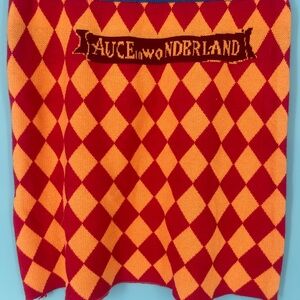 Alice in Wonderland Red and Yellow skirt
